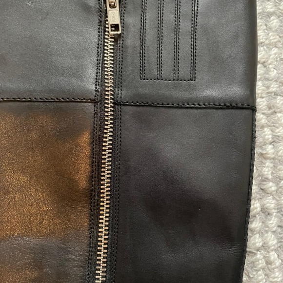 Michael Kors Leather Black Boots - Picture 3 of 11